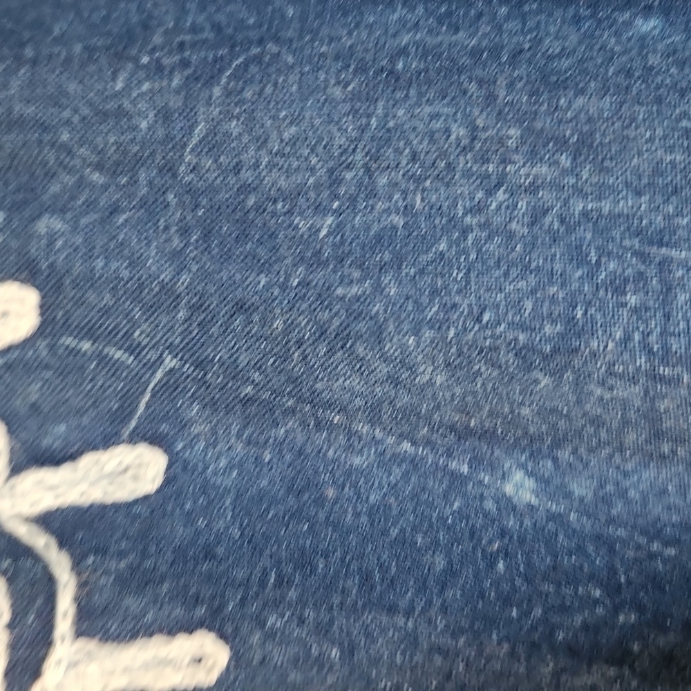 Earthbound Trading Co. Blue Chambray Cowgirl Dress - Sz S, NWOT - Picture 7 of 8